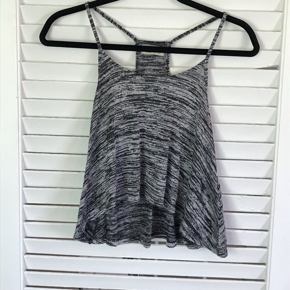 hollister cropped spaghetti strap tank